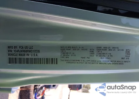 2024 Jeep Wrangler 4Xe Rubicon 4Xe from USA, damaged, VIN 1C4RJXR68RW317278